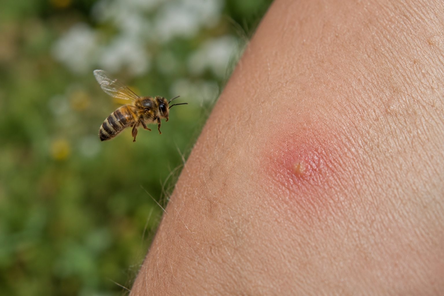 Wie gefährlich ist ein Bienenstich – und was kann ich tun?